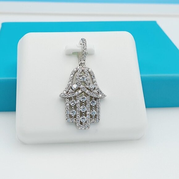 "925 Sterling Silver CZ Beautiful Pendant for Women, 1USPAR4078 - Picture 1 of 11